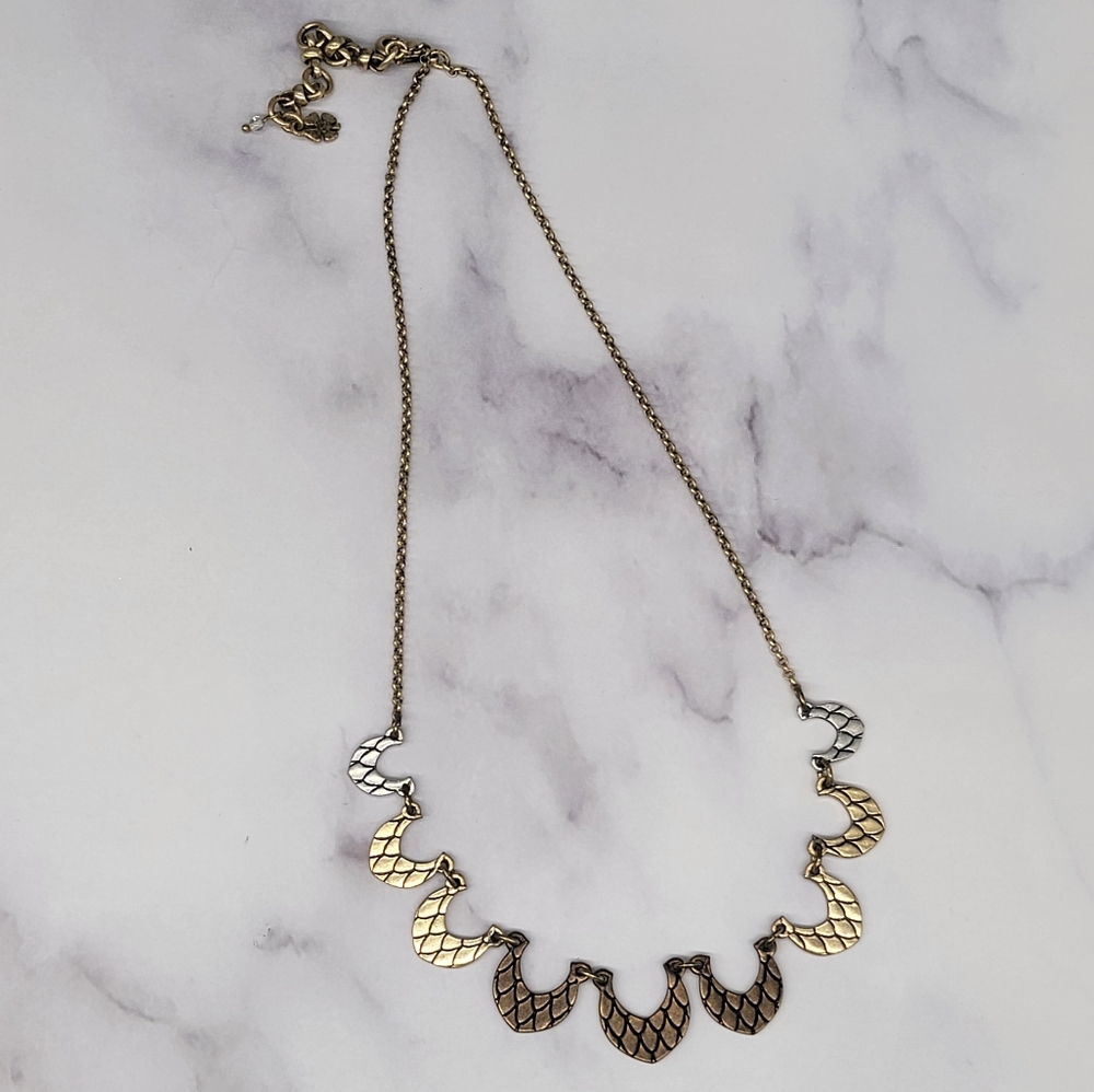 Lucky Brand Tricolor Metal Necklace - Picture 4 of 8